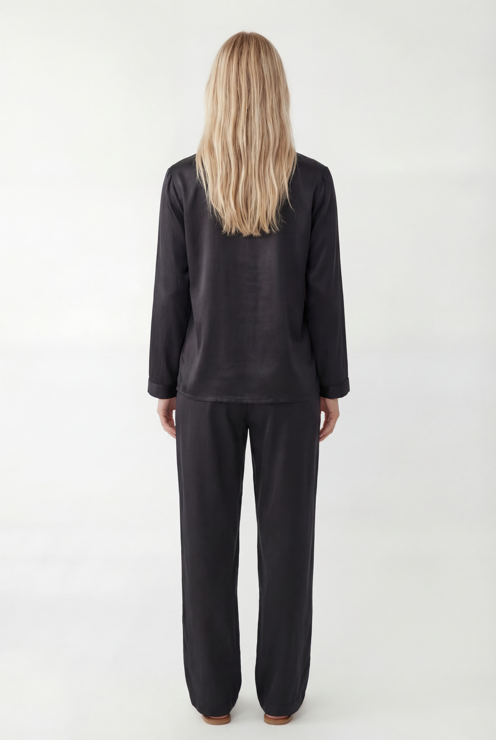 Ilgas Premium Šilko Pižamos Komplektas