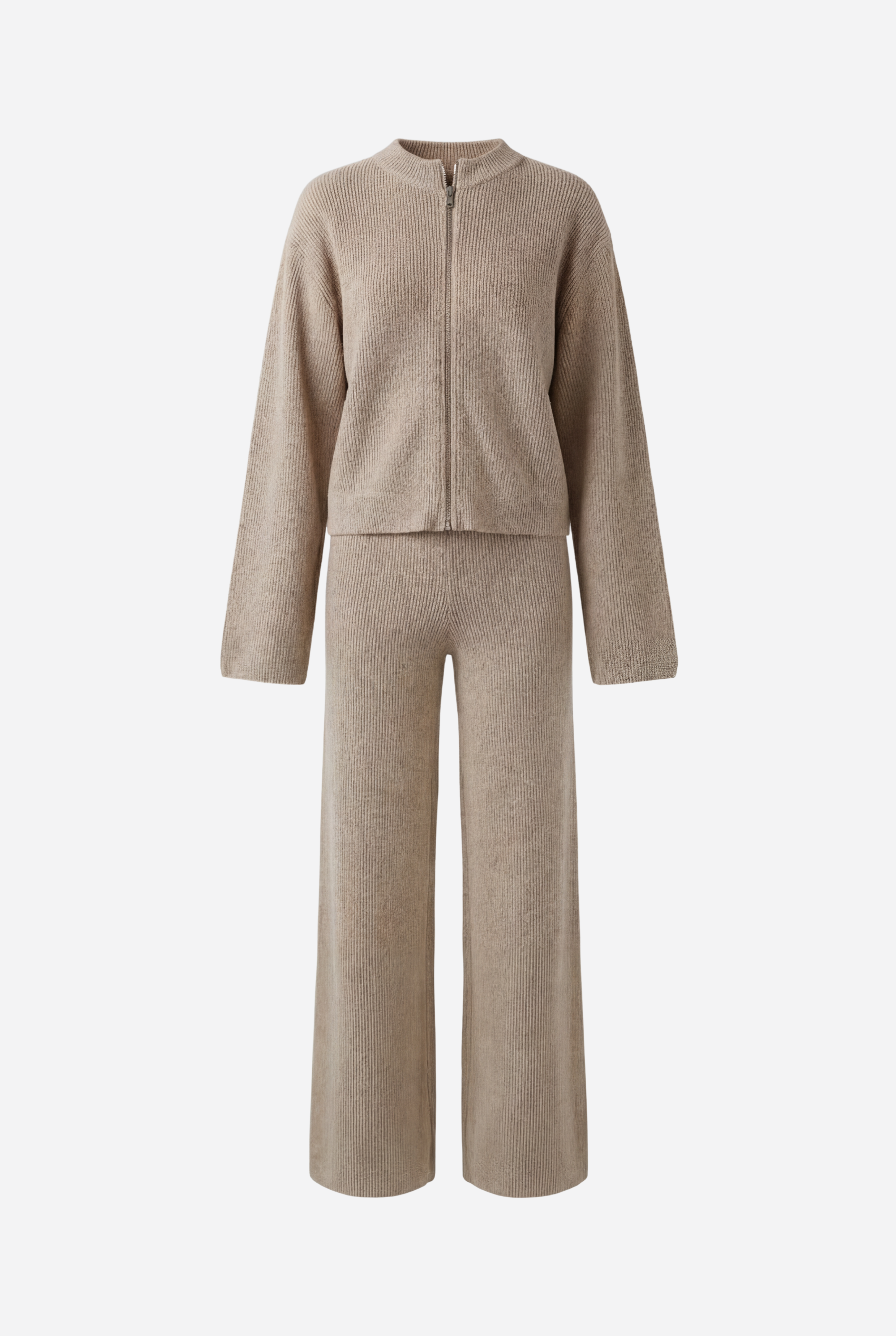 Megztas su užtrauktuku dviejų dalių komplektas