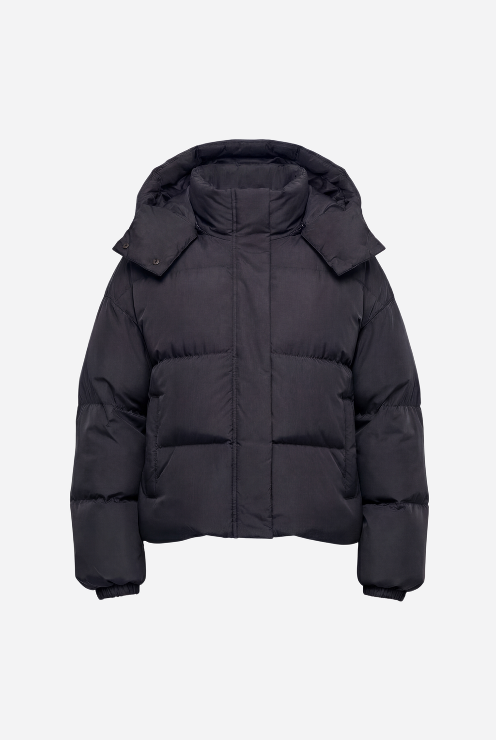 Žieminė pūsta striukė su kapišonu