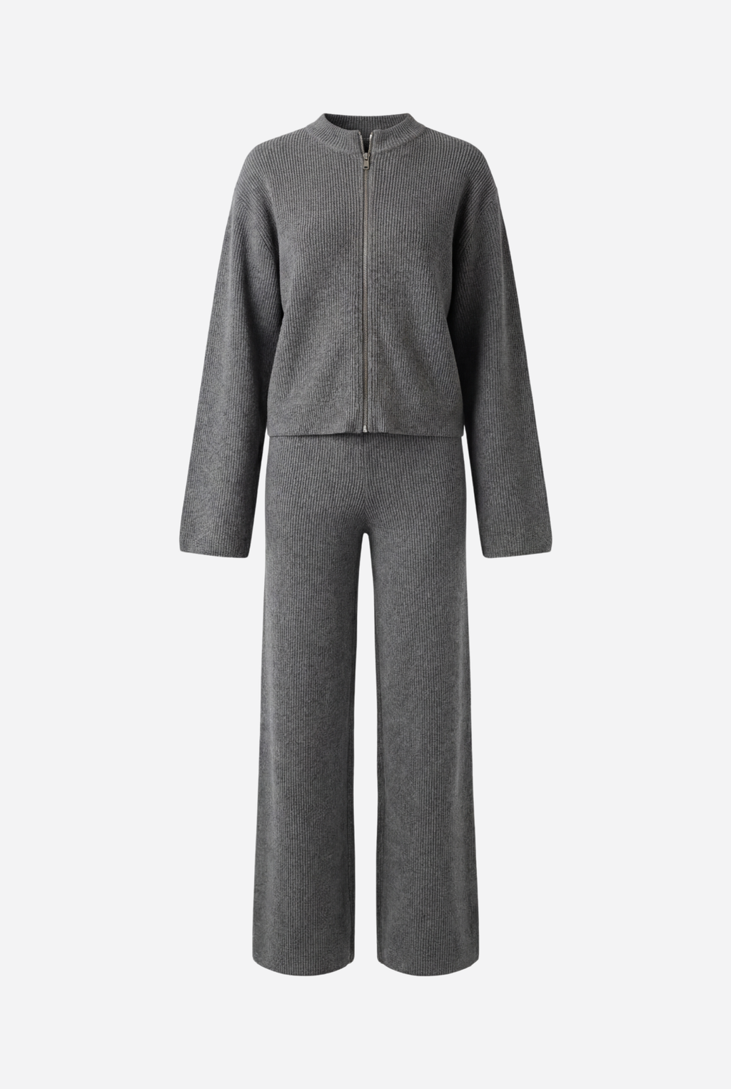 Megztas su užtrauktuku dviejų dalių komplektas