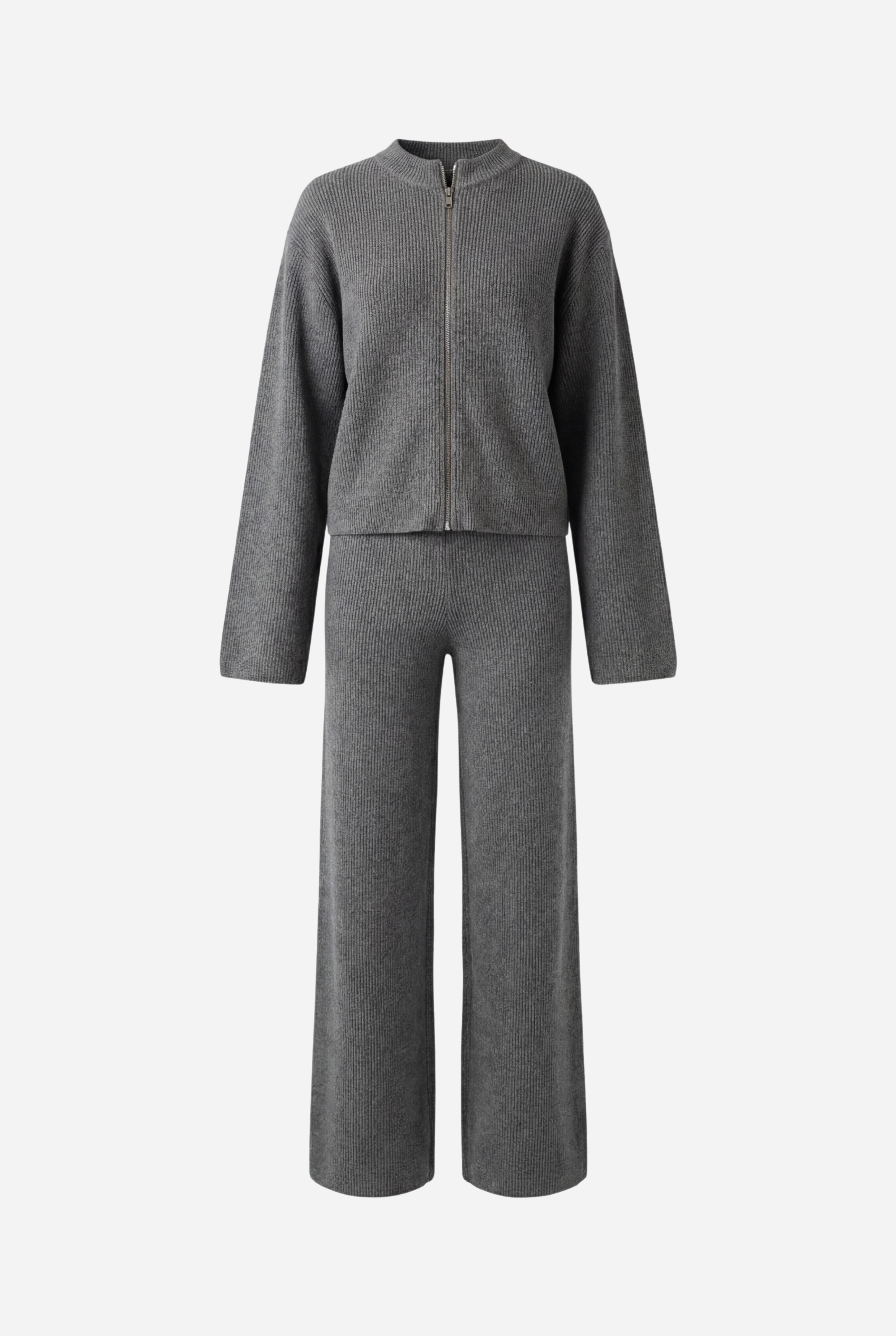 Megztas su užtrauktuku dviejų dalių komplektas