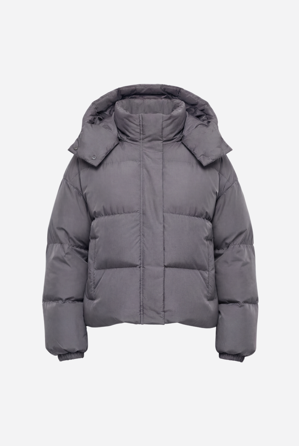 Žieminė pūsta striukė su kapišonu