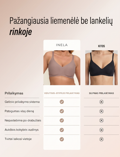 Everyday besiūlė liemenėlė be lankelių