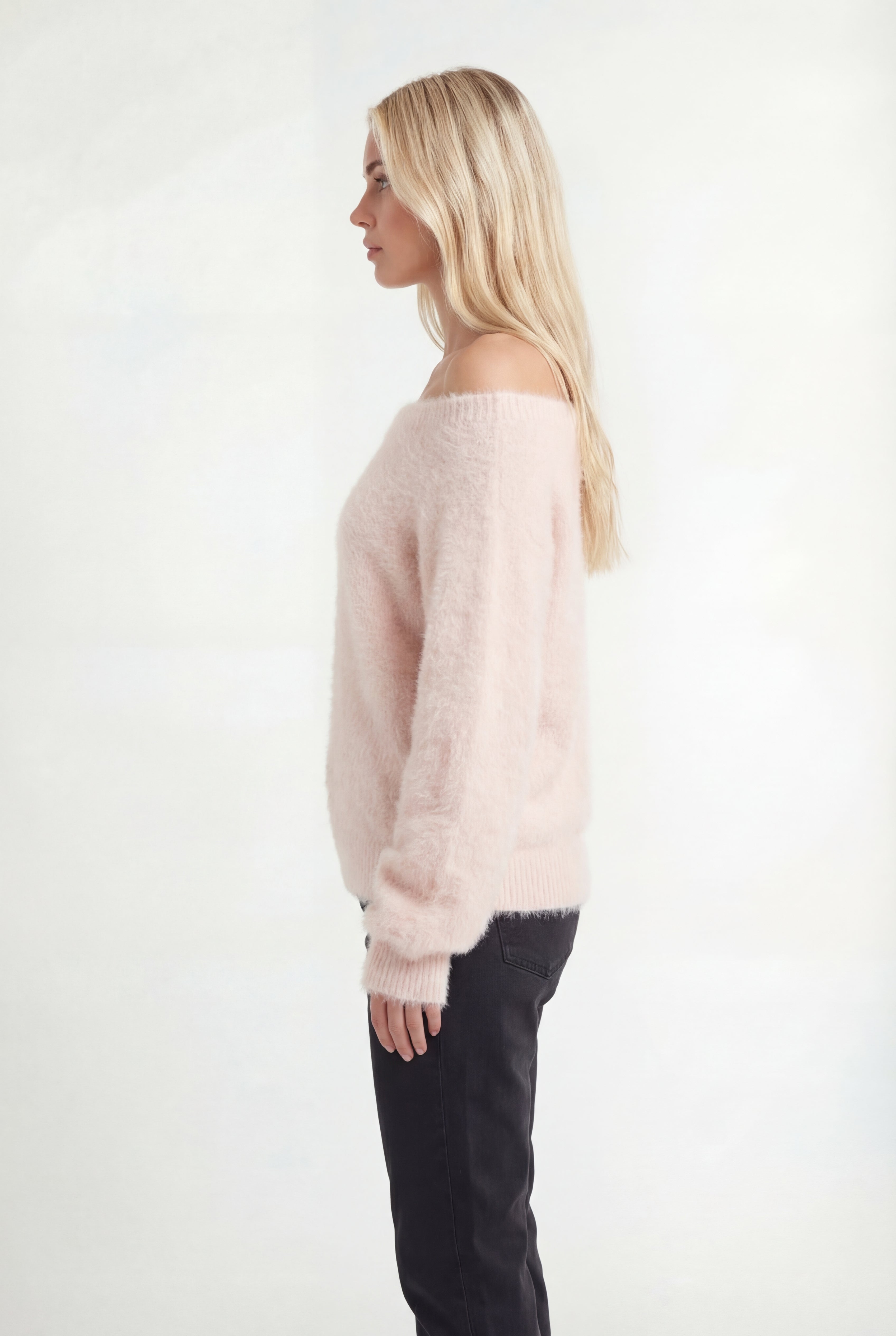 Éliane Pūkuotas Megztinis