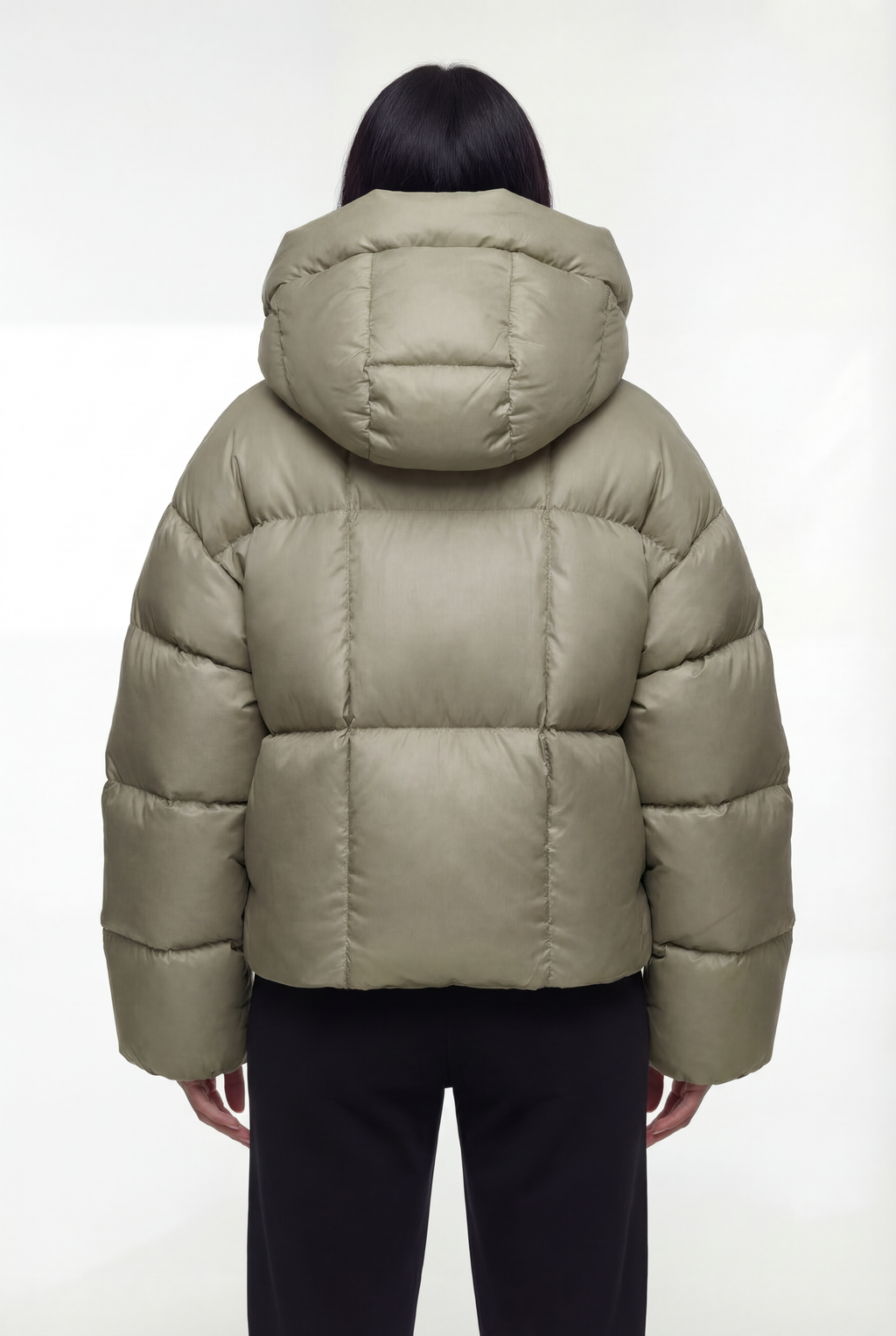 Oversize pūsta žieminė striukė