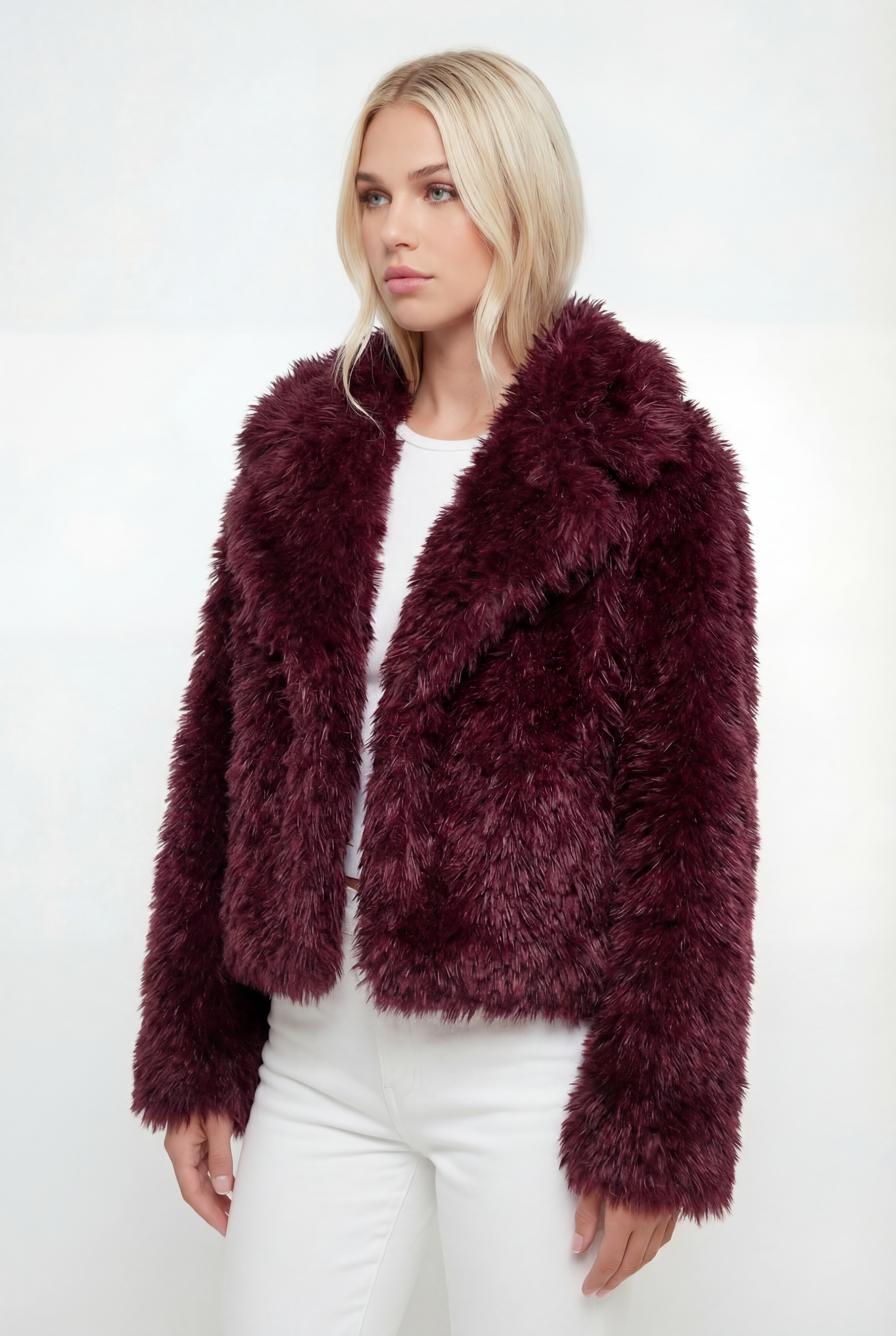 Vyne Dirbtinio Kailio Paltas