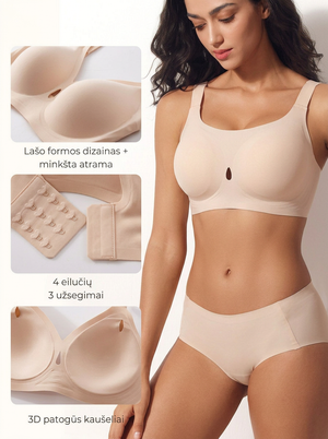 SoftShape besiūlė V formos liemenėlė