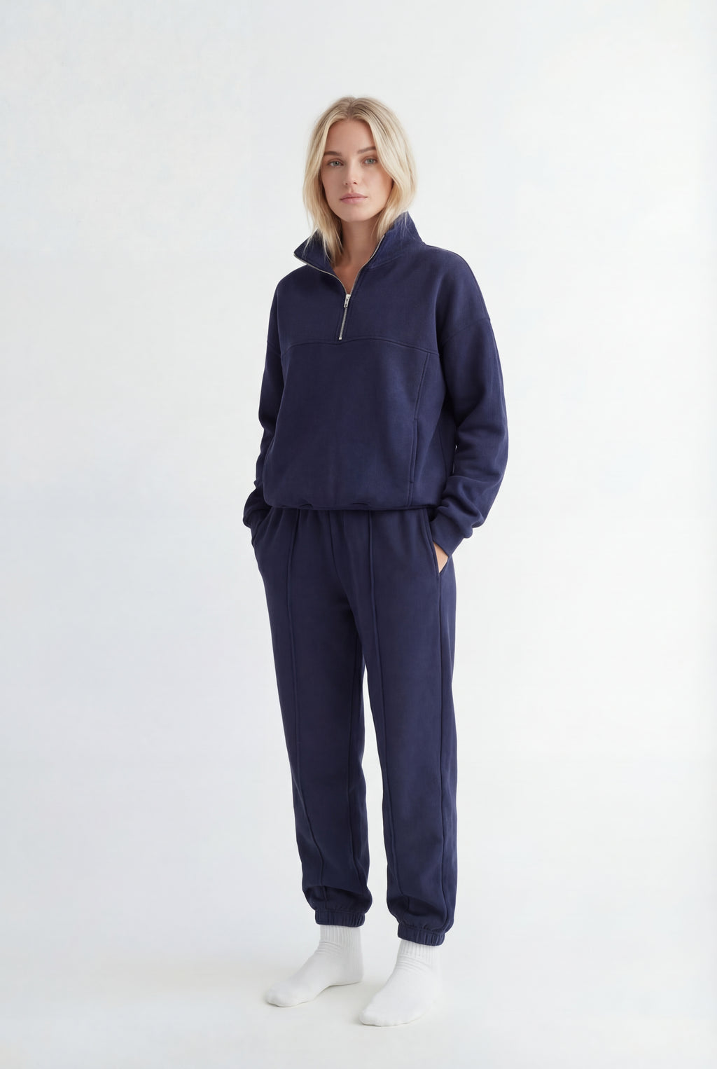 Komplektas su užtrauktuku dviejų dalių